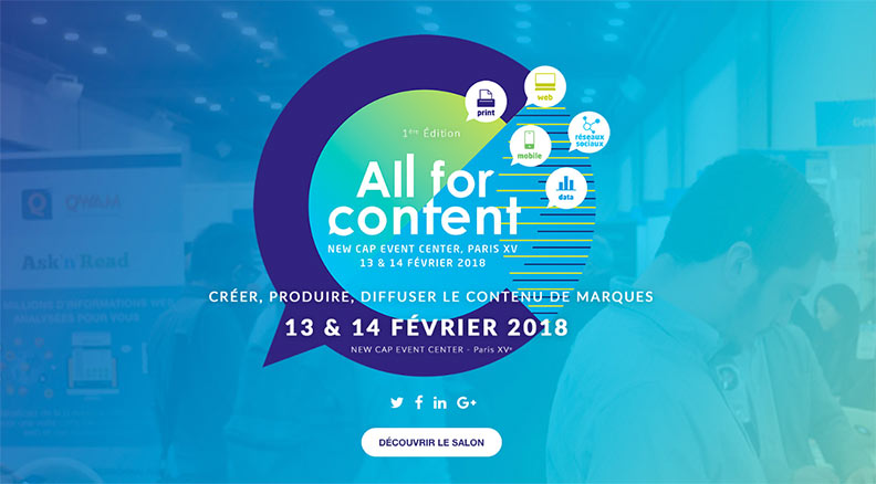 Avec des Mots - salon All for Content