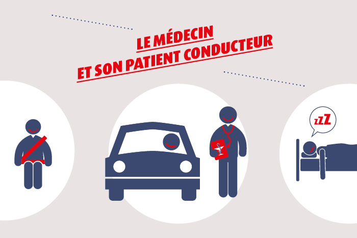 Campagne de communication médecin et patient conducteur