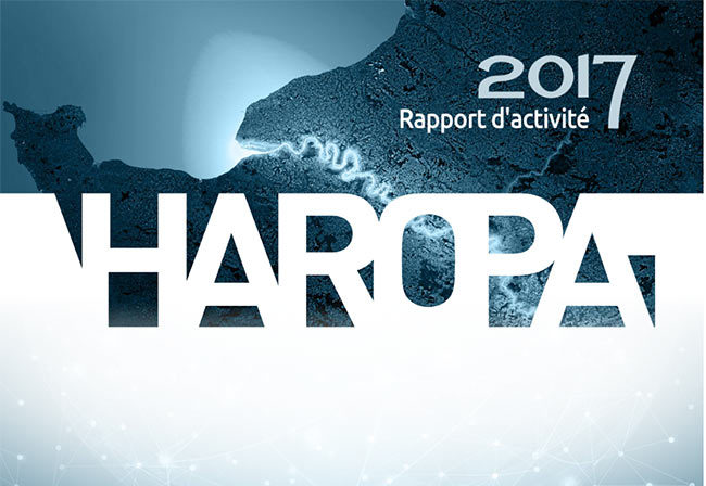 accueil mini-site rapport activité Haropa