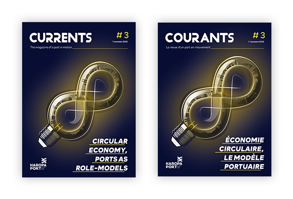 couverture magazine Haropa Courants